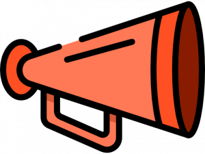 Cheer Megaphone PNG Free Image