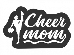 Cheer Mom PNG Cutout