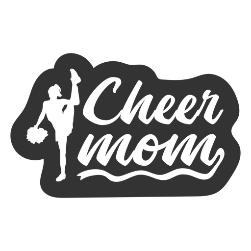 Cheer Mom PNG Cutout