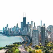 Chicago Skyline PNG Image HD