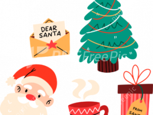 Christmas Present Background PNG