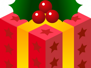 Christmas Present PNG Cutout