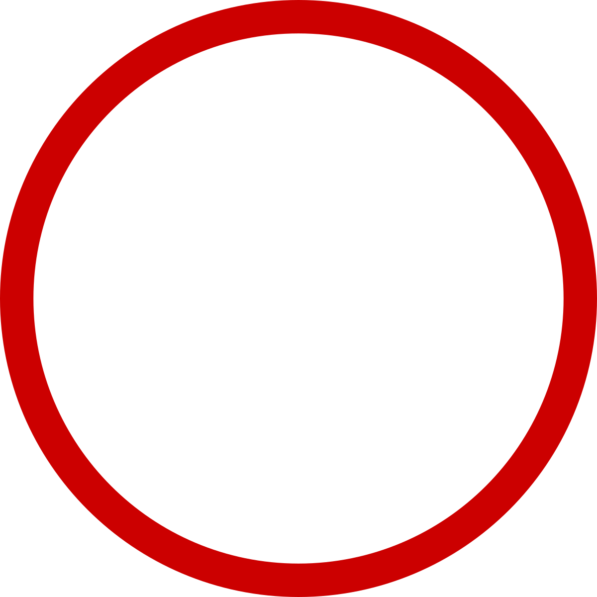 Circular Frame PNG Image File