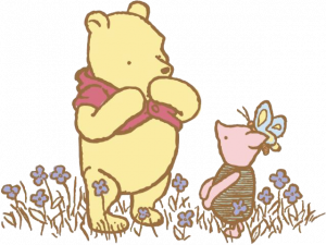 Winnie the Pooh, Piglet, friendship, animated characters, children's stories, classic illustrations, Classic Winnie The Pooh PNG