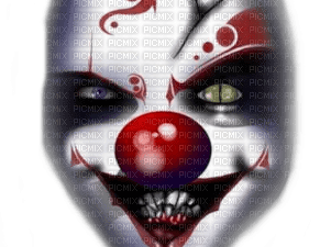 Clown Face Background PNG