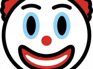 Clown Face PNG Clipart