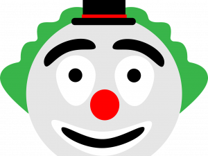 Clown Face PNG HD Image