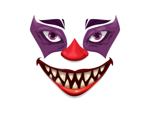 Clown Face PNG Image