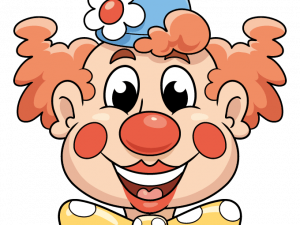 Clown Face PNG Image File