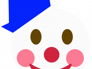 Clown Face PNG Image HD