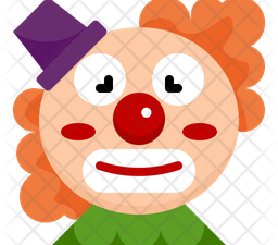 Clown Face PNG Pic