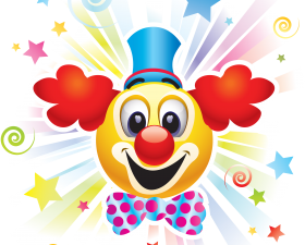 Clown Wig PNG Clipart