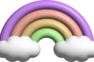 Cocomelon Rainbow PNG