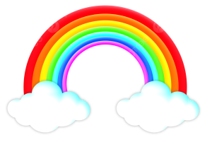 Cocomelon Rainbow PNG Background