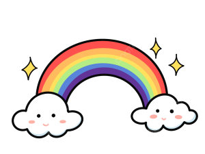 Cocomelon Rainbow PNG Image