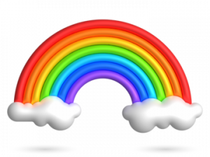 Cocomelon Rainbow PNG Photo