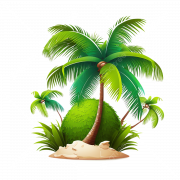 Coconut Tree PNG Pic