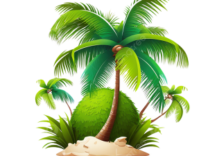 Coconut Tree PNG Pic