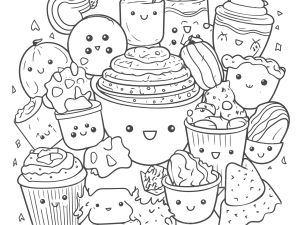 Coloring Pages PNG Cutout