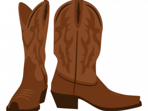 Cowgirl Boot PNG File