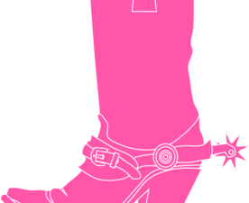 Cowgirl Boot PNG Image HD