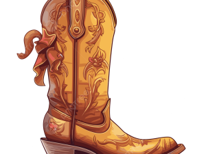 Cowgirl Boot PNG Images