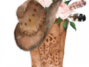 Cowgirl Boot PNG Images HD