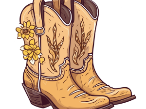 Cowgirl Boot PNG Photos