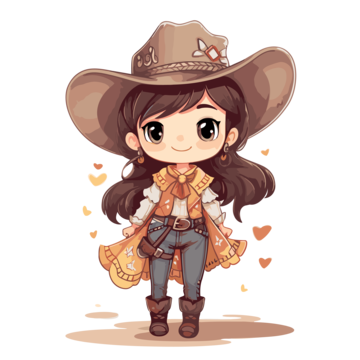 Cowgirl PNG Clipart