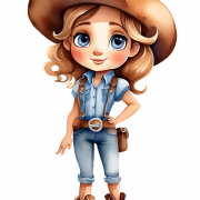 Cowgirl PNG Images