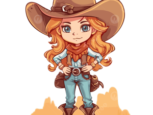 Cowgirl Transparent