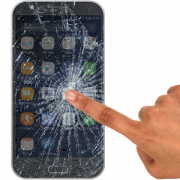 Cracked Screen PNG Image