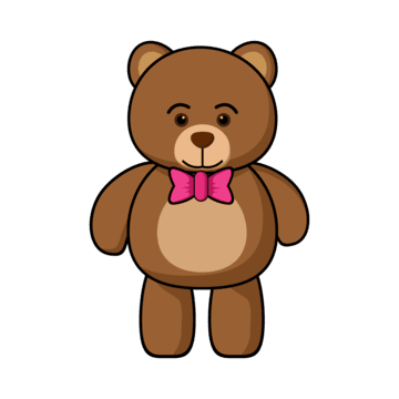 Cute Bear PNG Clipart