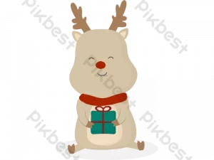 Cute Christmas Background PNG