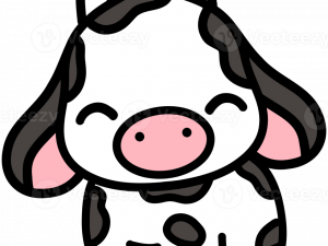 Cute Cow No Background