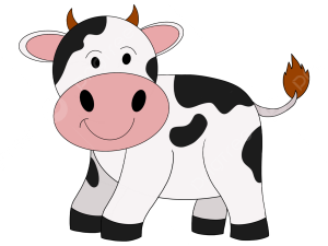 Cute Cow PNG Photos