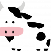 Cute Cow PNG Pic