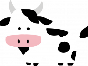 Cute Cow PNG Pic