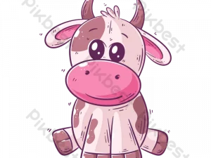 Cute Cow PNG Picture