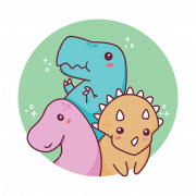 Cute Dino PNG Image