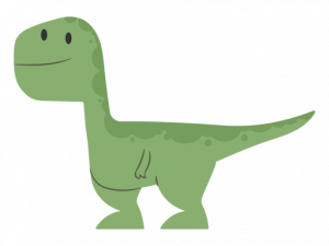 Cute Dinosaur Background PNG