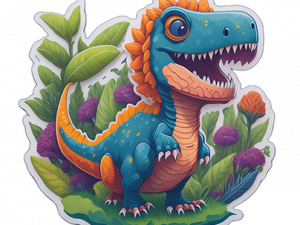 Cute Dinosaur PNG Cutout