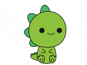 Cute Dinosaur PNG Photo