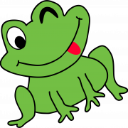 Cute Frog PNG Photo