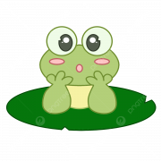 Cute Frog Transparent