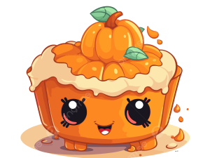 Cute Pumpkin PNG Clipart