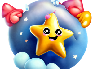 Cute Stars PNG Picture