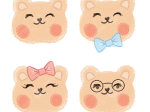 Cute Sticker PNG Photos