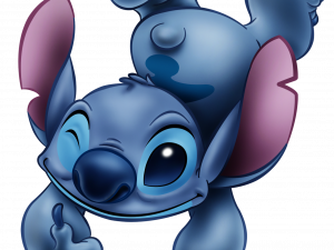 cartoon character, animated alien, Disney character, blue creature, Cute Stitch PNG