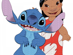 Lilo and Stitch, Disney characters, animated duo, Hawaiian adventure, Cute Stitch PNG